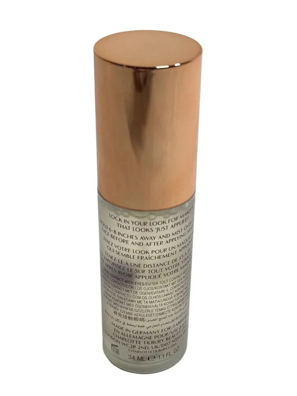 Charlotte Tilbury Travel Airbrush Flawless Finish Setting Spray